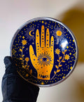 Hamsa Midnight Blue Offering Plate